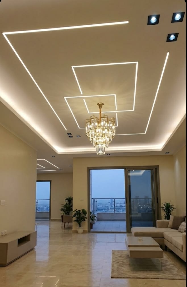 تقنيات الإضاءة LED الحديثة وتطبيقاتها في الديكور الداخلي المنزلي