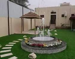 صورة تنسيق حدائق وشلالات ونوافير مؤسسة نجران